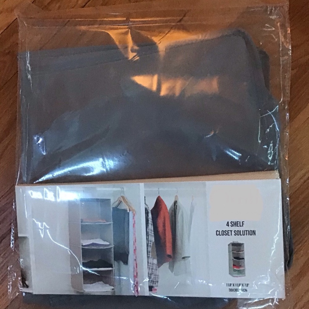 4 box velcro shelf